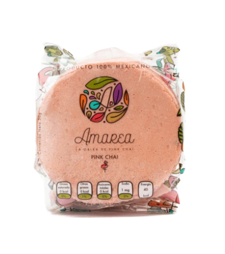 Amareas (Amaranth Wafers) - Pink Chai