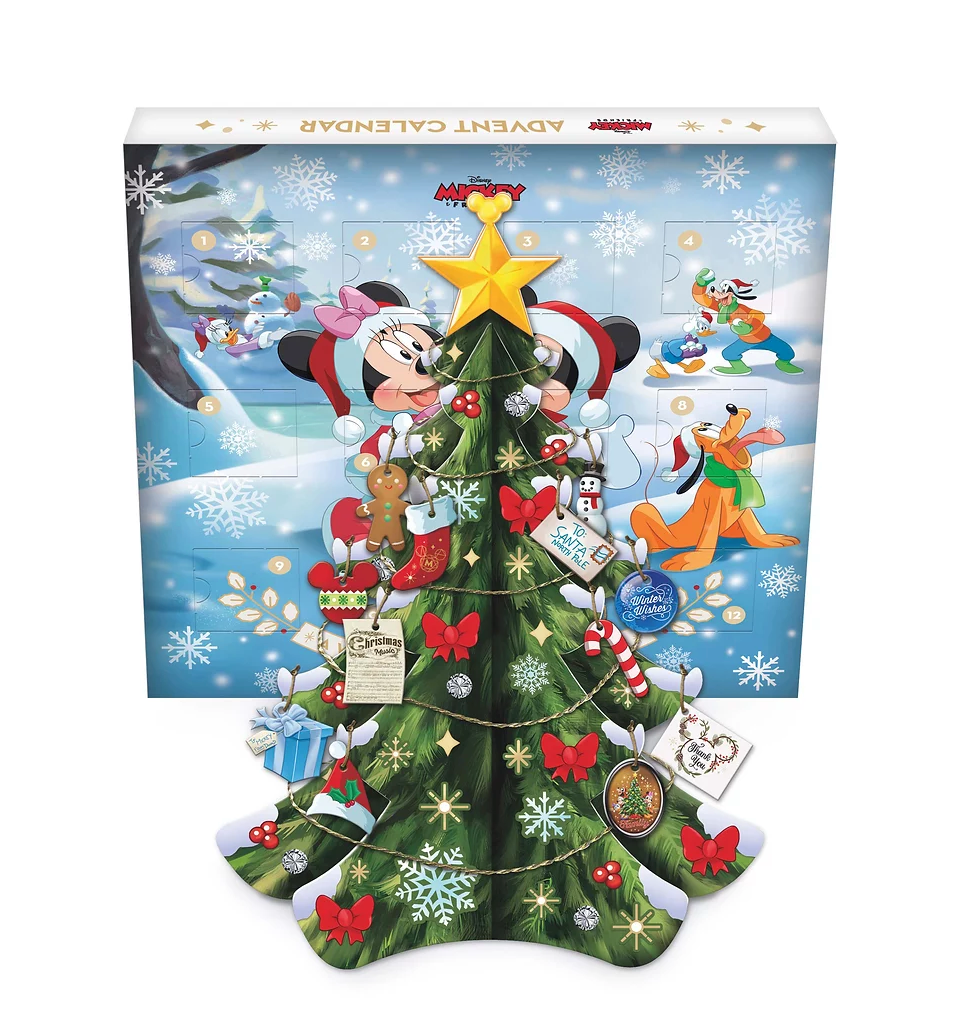 Disney Mickey & Friends Calendario de Adviento Tradiciones navideñas familiares